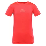 Dark pink girls' sports T-shirt ALPINE PRO Basiko