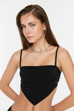 Trendyol Black Triangle Bikini Top