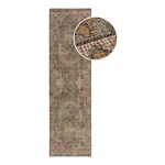 Chodnik z mieszanki juty tkany ręcznie w kolorze khaki 60x230 cm Selena Jute Traditional – Flair Rugs