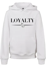 Kids Loyalty Hoody White