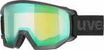 UVEX Athletic FM Black Mat/Mirror Green Ochelari pentru schi