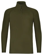 Korda tričko kool upf zip jersey dark olive - m