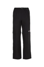 Tommy Jeans Nohavice - TJU WINDEAKER ZIP OFF PANT čierne