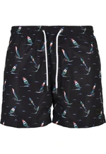 Pattern Swim Shorts Surf aop