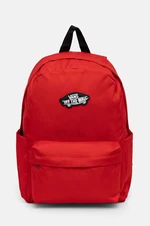 Dětský batoh Vans Old Skool Grom Backpack červená barva, velký, hladký, VN000H56IZQ1