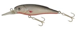 Kamasaki wobler shad strieborná-červená 8 cm 12 g