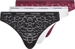 Calvin Klein 3 PACK - dámske nohavičky Bikini PLUS SIZE QD5069E-NPE-plus-size XXL