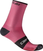 Castelli Giro107 18 Sock Rosa Giro 2XL Chaussettes de cyclisme