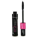 Rimmel Glam´ Eyes Day 2 Night riasenka predlžuje a zhusťuje mihalnice 2 v 1 odtieň 001 Black 9.5 ml