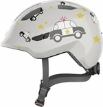 Abus Smiley 3.0 Grey Police M Casco da ciclismo per bambini