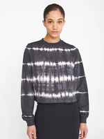 Black patterned sweatshirt Noisy May Joan - Women