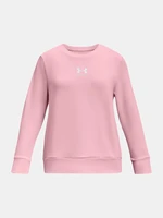 Under Armour Sweatshirt UA Rival Terry Crew -PNK - Girls