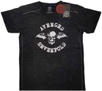 Avenged Sevenfold Tricou Logo Unisex Black 2XL