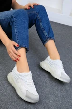 Soho Women's White Sneakers 19008