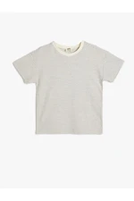 Koton T-Shirt Short Sleeve Crew Neck Cotton