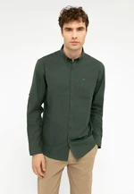 Volcano Man's Shirt K-Axel Green Melange