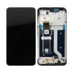 LCD + dotyk + přední kryt pro Motorola Moto G34, black (Service Pack)