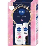 NIVEA Soft Rose darčeková sada (na telo)