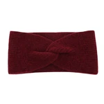 AGBO Woman's winter headband burgund Florence