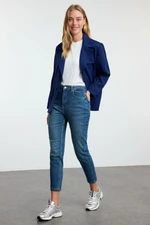 Trendyol Blue High Waist Mom Jeans