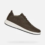 Khaki men's sneakers Geox Aerantis - Men's