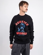 Service Works Organic Chefswear Crewneck BLACK L