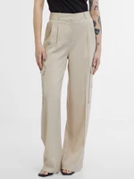 Beige women's trousers ORSAY