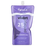 Fanola No Yellow Color Violet Peroxyde vyvíjacia emulzia pre neutralizáciu žltých tónov 7% 25 Vol. 1000 ml