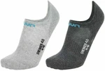 UYN Sneaker 4.0 2-Pairs Anthracite Mel/Light Grey Mel 35-36 Calcetines deportivos