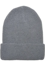 Recycled Waffle Knit Beanie Yarn Grey