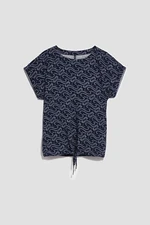 WOMEN'S SHIRT L-KO-4044 NAVY