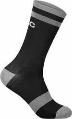 POC Lure MTB Sock Long Uranium Black/Granite Grey S Calzini ciclismo