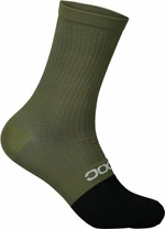 POC Flair Sock Mid Epidote Green/Uranium Black M Skarpety kolarskie