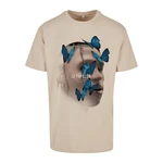 Le Papillon Oversize Tee mokrý písek