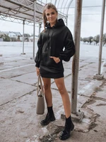 EASSY Sweatshirt Dress Black Dstreet