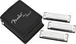 Fender Blues Deluxe 3 Pack Harmonica diatonique