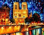 Gaira Peinture par numéros Notre-Dame