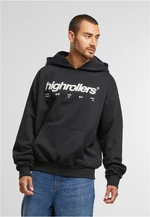 Men's hoodie Highrollers Oversize black