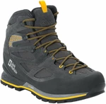 Jack Wolfskin Force Crest Texapore Mid M Black/Burly Yellow XT 44,5 Scarpe outdoor da uomo