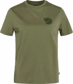 Fjällräven Fox Boxy Logo Tee W Green M Outdoorové tričko