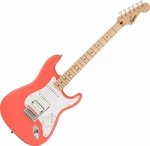 Fender Squier Sonic Stratocaster HSS MN Tahitian Coral Chitară electrică