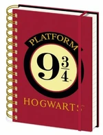 Blok A5 kroužkový Harry Potter 9 a 3/4