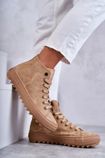 Sneakers da donna  BIG STAR SHOES Camel