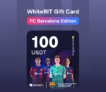 WhiteBIT - FC Barcelona Edition - 100 USDT Gift Card