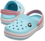 Crocs Kids' Crocband Clog Ice Blue/White 27-28