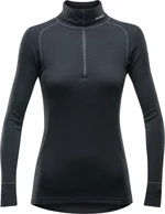 Devold Duo Active Merino 210 Zip Neck Woman Black M Lenjerie termică