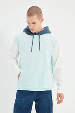 Trendyol Mint Men's Regular Fit Cotton Sweatshirt