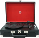 GPO Retro Soho Black/Silver Tourne-disque portable