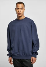 Heavy Terry Garment Dye Crew Dark Blue