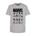 Marvel Crew Children's T-Shirt Heather Grey